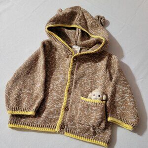 Gymboree Vintage In The Jungle pocket Pal VGUC 12-18 month Sweater. Mixed Z27